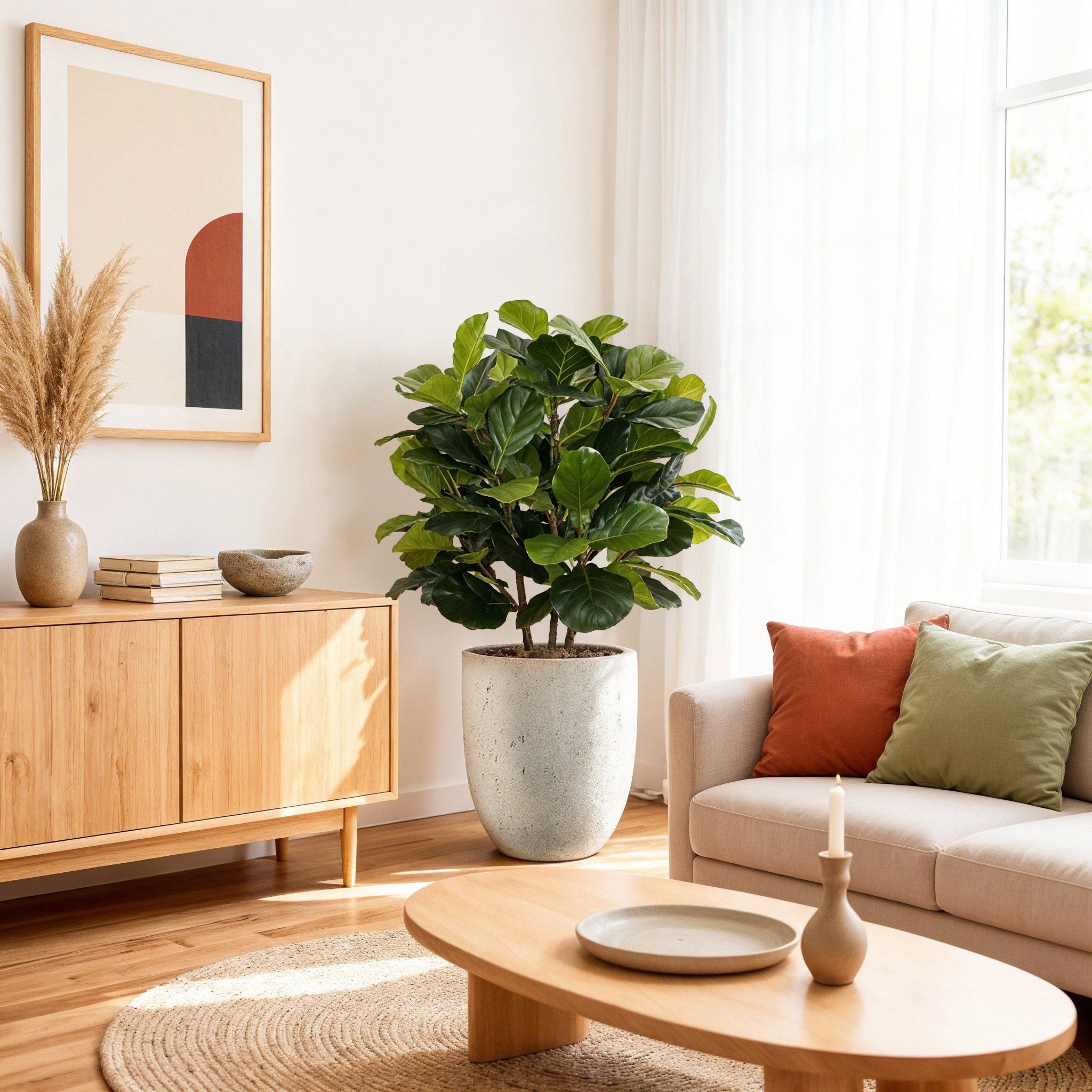 Grande plante artificielle : transformer votre intérieur avec une décoration végétale spectaculaire